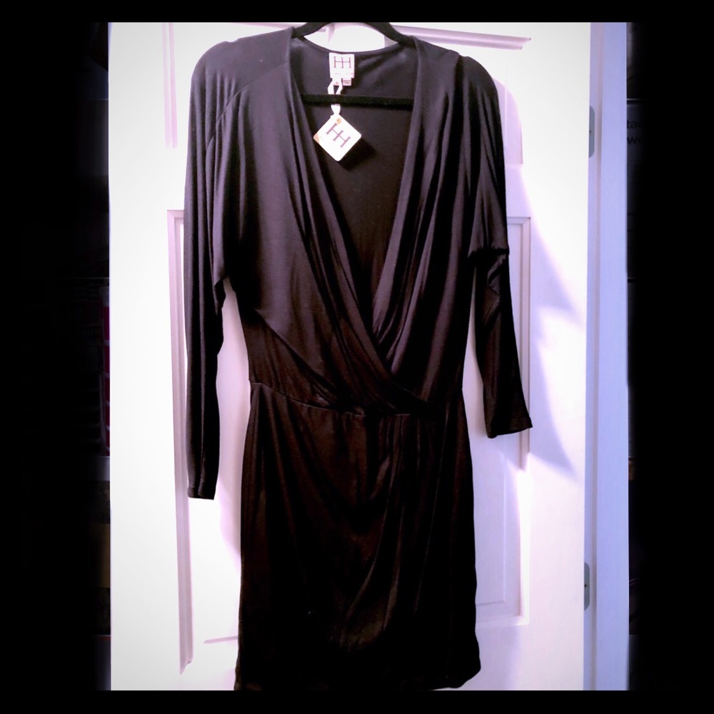 Haute Hippie Black Dress